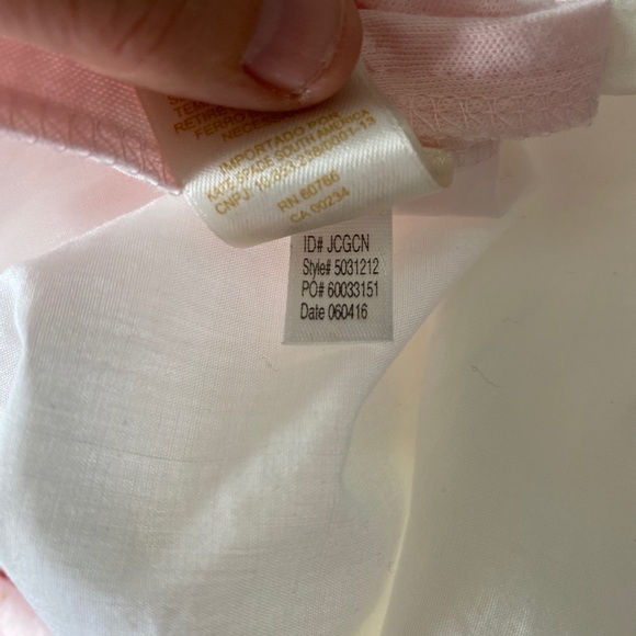 Kate Spade New York Pink Dorothy Bow Sleepshirt Dr - Picture 9 of 10